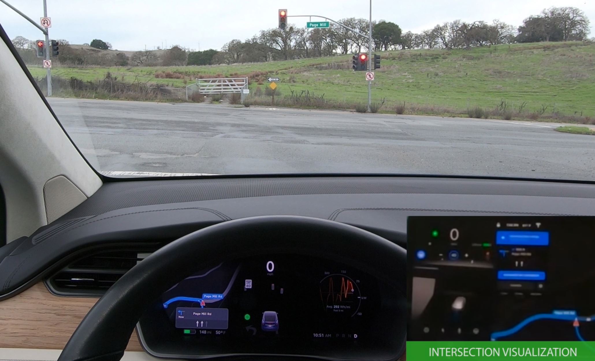 Tesla Autopilot Intersection Recognition