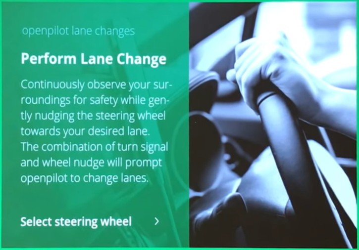 Openpilot Lane Changes
