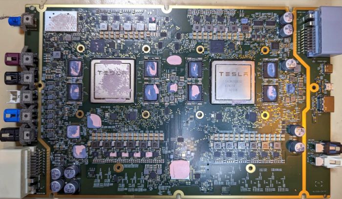 Tesla Hardware 4 HW4 FSD Computer 2 Chip